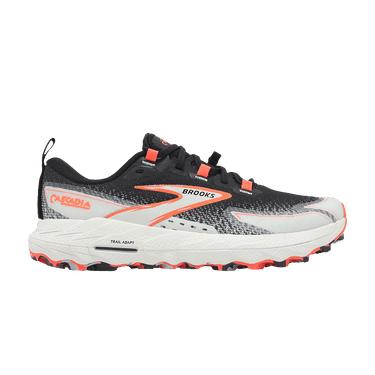 Brooks Wmns Cascadia 18 'Black Blue Wash Flame'