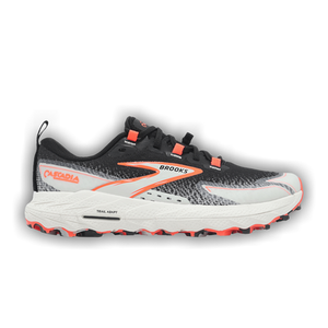Brooks Wmns Cascadia 18 'Black Blue Wash Flame'