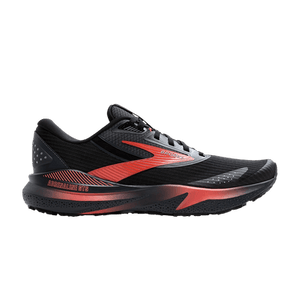 Brooks Wmns Adrenaline GTS 24 Weatherized 'Black Hot Coral'
