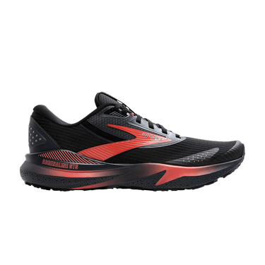 Brooks Wmns Adrenaline GTS 24 Weatherized 'Black Hot Coral'