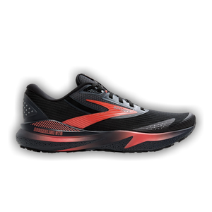 Brooks Wmns Adrenaline GTS 24 Weatherized 'Black Hot Coral'