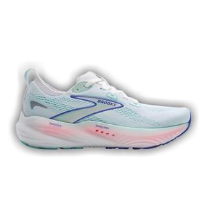 Brooks Wmns Glycerin 22 Wide 'White Limpet Shell Amparo Blue'