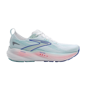 Brooks Wmns Glycerin 22 Wide 'White Limpet Shell Amparo Blue'
