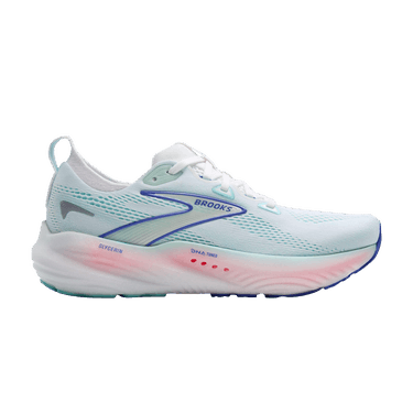 Brooks Wmns Glycerin 22 Wide 'White Limpet Shell Amparo Blue'