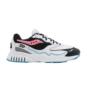 Saucony 3D Grid Hurricane 'White Black Pink'