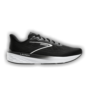 Brooks Wmns Launch 12 'Black Grey White'
