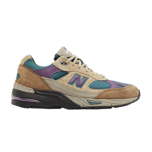 Palace x New Balance 991 Made in England 'Taos Taupe Grape'