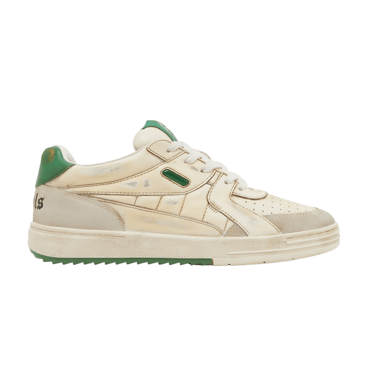 Palm Angels Palm University Low 'White Green' PMIA078S23LEA003 0155