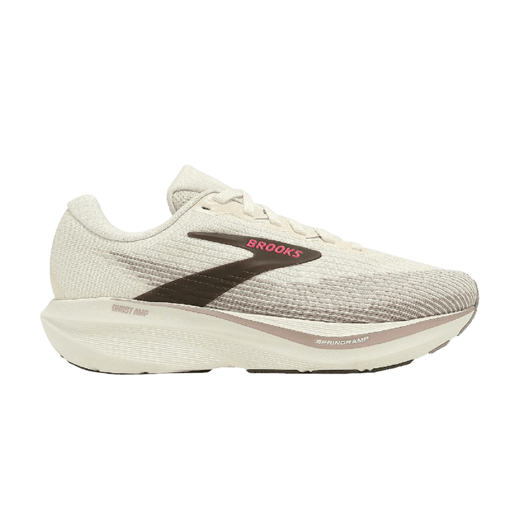 Brooks Wmns Ghost AMP D Wide 'Arctic Wolf Dove Pink' 1204861D218