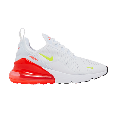 Nike Wmns Air Max 270 'White Bright Crimson Volt'