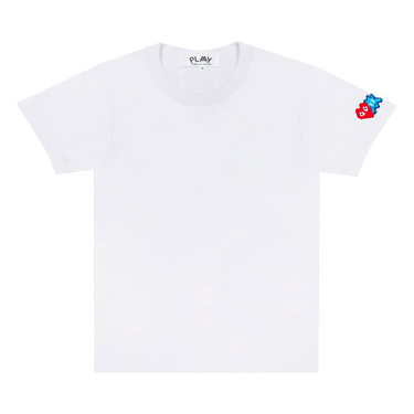 Comme des Garçons PLAY Double Heart T-Shirt 'White'