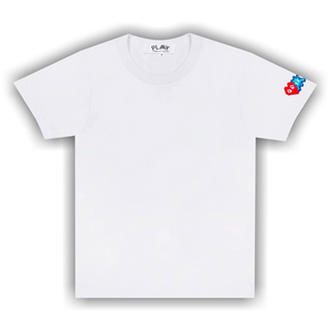 Comme des Garçons PLAY Double Heart T-Shirt 'White'