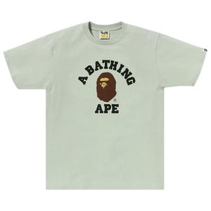 BAPE Pigment College Tee 'Green'
