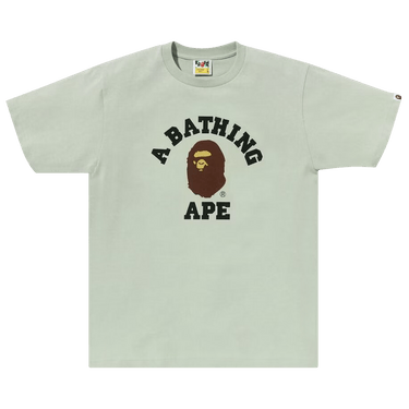 BAPE Pigment College Tee 'Green'