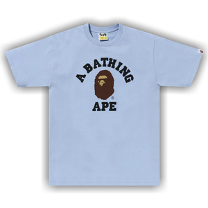 BAPE Pigment College Tee 'Sax'