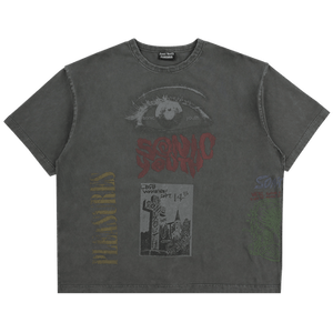 Pleasures Test Print Shirt 'Grey'