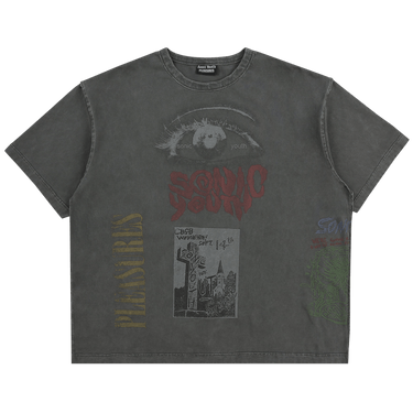 Pleasures Test Print Shirt 'Grey'