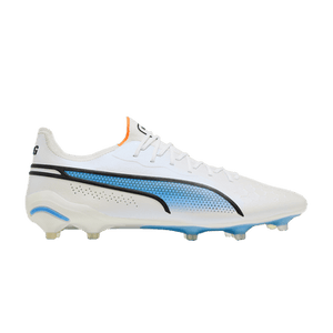 Puma King Ultimate FG AG 'White Blue Glimmer'