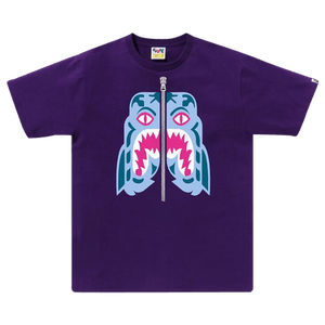BAPE Colors Tiger Tee 'Purple'