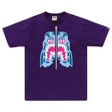BAPE Colors Tiger Tee 'Purple'