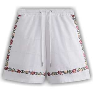Kith Windowpane Eyelet Belmont Short 'White'