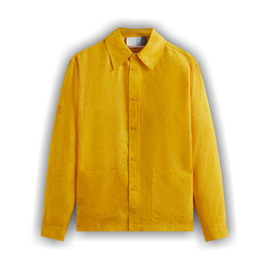 Kith Long-Sleeve Boxy Collared Overshirt 'Opulence'