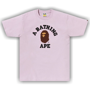 BAPE Pigment College Tee 'Purple'