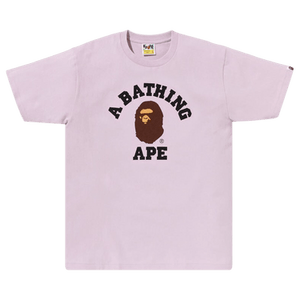 BAPE Pigment College Tee 'Purple'