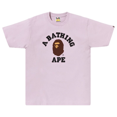 BAPE Pigment College Tee 'Purple'