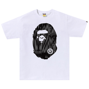 BAPE Speed Racer Big Ape Head Tee 'White/Black'