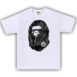 BAPE Speed Racer Big Ape Head Tee 'White/Black'