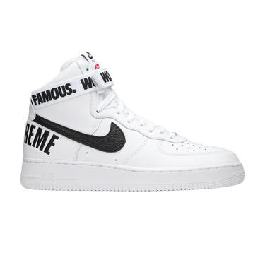 Supreme x Nike Air Force 1 High Supreme 'White'