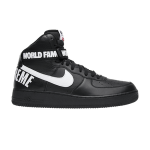 Supreme x Nike Air Force 1 High SP 'Black'
