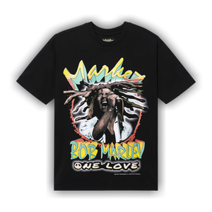 Market Bob Marley One Love T-Shirt 'Black'