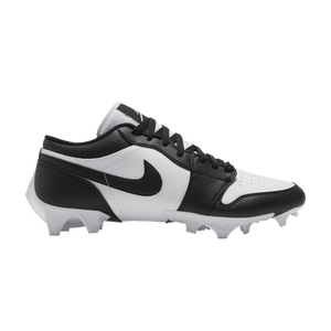 Air Jordan 1 Low TD Cleat 'Black White' 2023