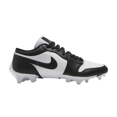Air Jordan 1 Low TD Cleat 'Black White' 2023