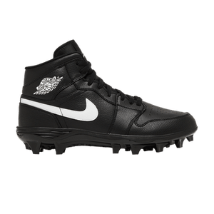 Air Jordan 1 Mid TD Cleat 'Black' 2023