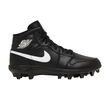 Air Jordan 1 Mid TD Cleat 'Black' 2023