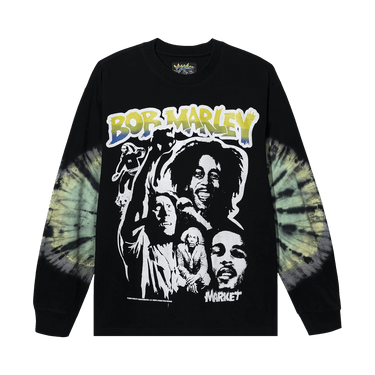 Market x Bob Marley Punk Long-Sleeve T-Shirt 'Black'