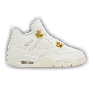 Wmns Air Jordan 4 Retro 'Metallic Gold'