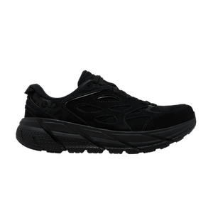 HOKA Clifton L Suede 'Triple Black'