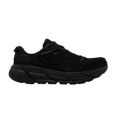 HOKA Clifton L Suede 'Triple Black'