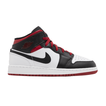 Air Jordan 1 Mid GS 'Gym Red Black Toe'