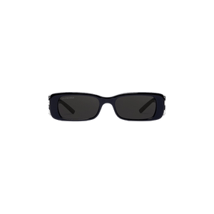 Balenciaga Dynasty Rectangle Sunglasses 'Black'