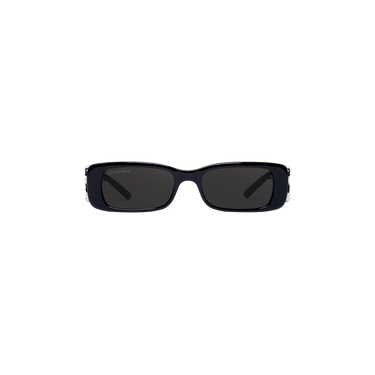 Balenciaga Dynasty Rectangle Sunglasses 'Black'