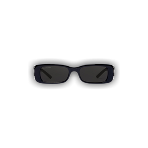 Balenciaga Dynasty Rectangle Sunglasses 'Black'