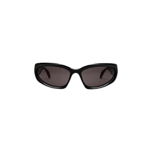 Balenciaga Swift Oval Sunglasses 'Black'