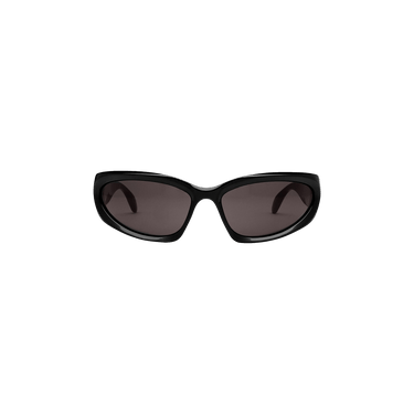 Balenciaga Swift Oval Sunglasses 'Black'