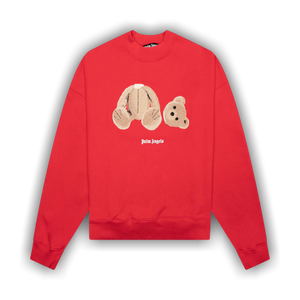 Palm Angels Bear Crew 'Red/Brown'