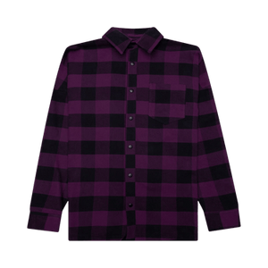 Palm Angels Classic Logo Overshirt 'Violet/White'